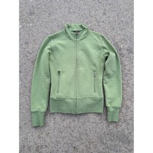 l"ululemon ish" Topo Ranch Sage Green Full Zip Sweatshirt Jacket Size Medium